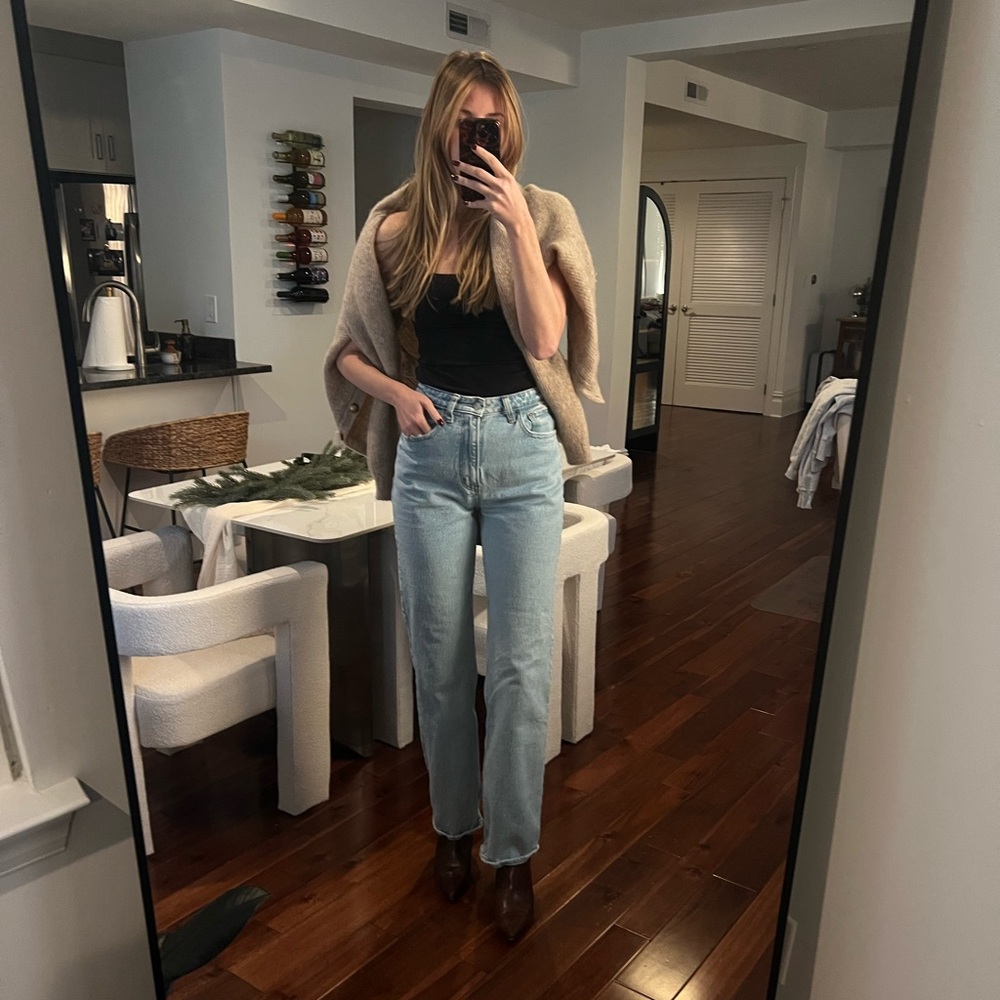 Abercrombie & Fitch 90s Relaxed High Rise Curve Love Jeans